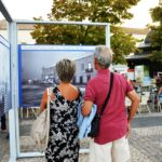 Sul Informação - Exposição ao ar livre convida a perambular pela história da Praça Manuel Teixeira Gomes [fotogaleria]
