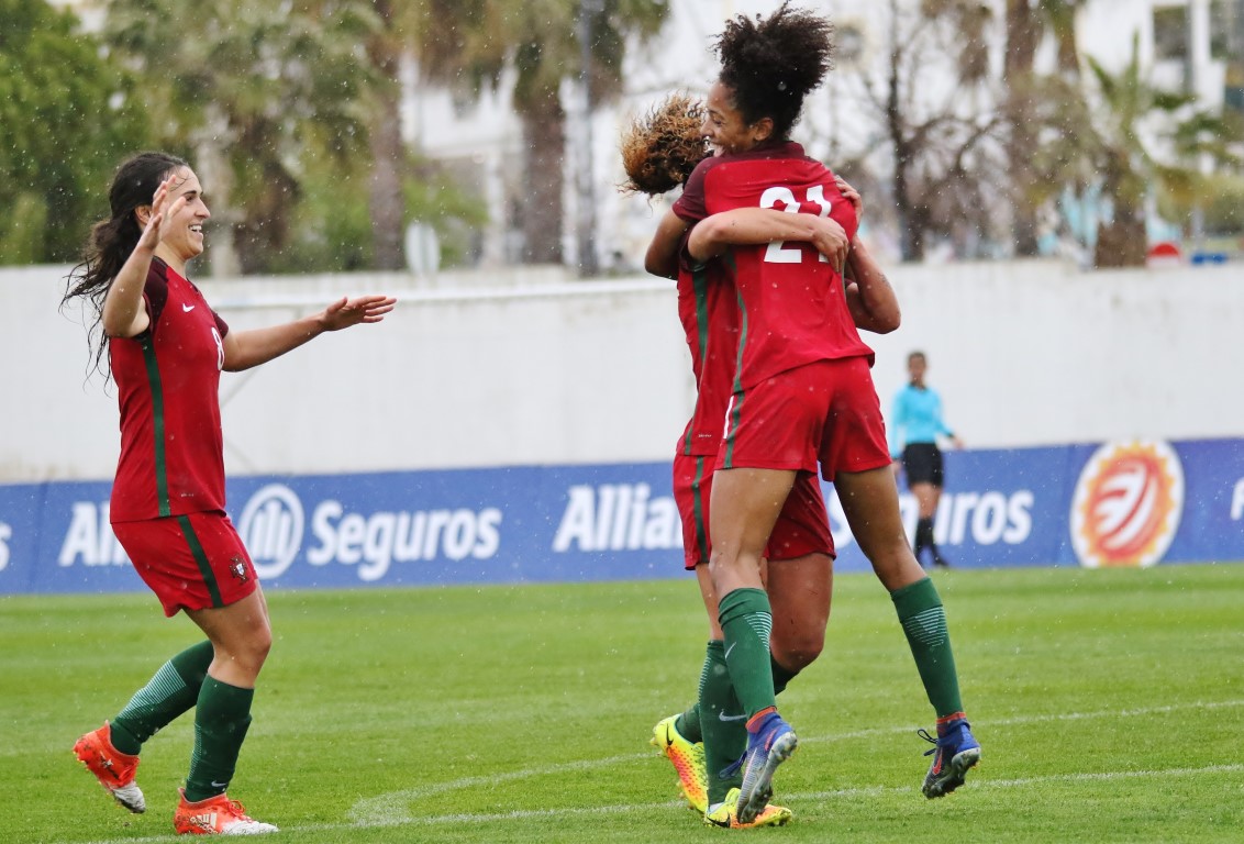 Sul Informação - Veja as imagens da vitória histórica de Portugal sobre a Austrália na Algarve Cup