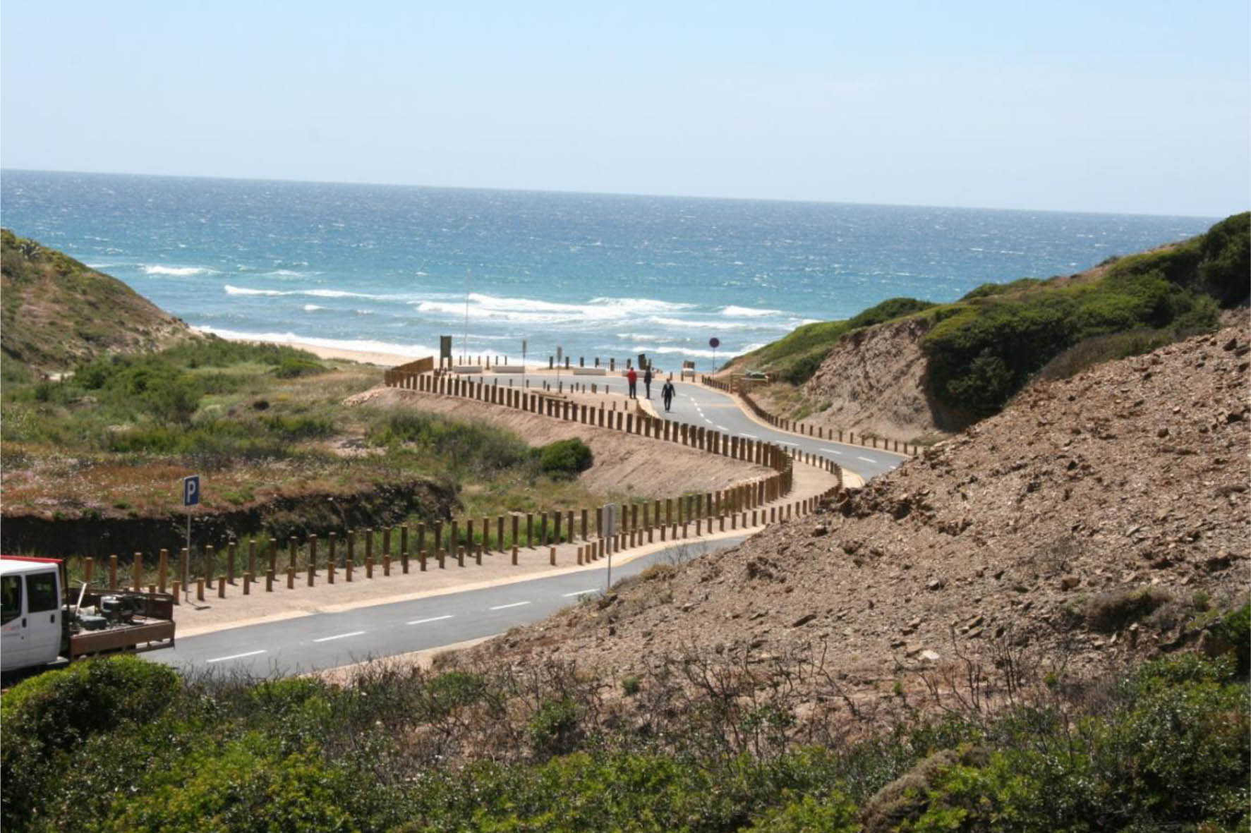 Sul Informação - 6,9 milhões em obras do Polis Litoral Sudoeste avançam na costa de Aljezur