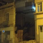Sul Informação - Queda de fachada em Olhão causou danos de «milhares de euros» no prédio em frente (com fotos)