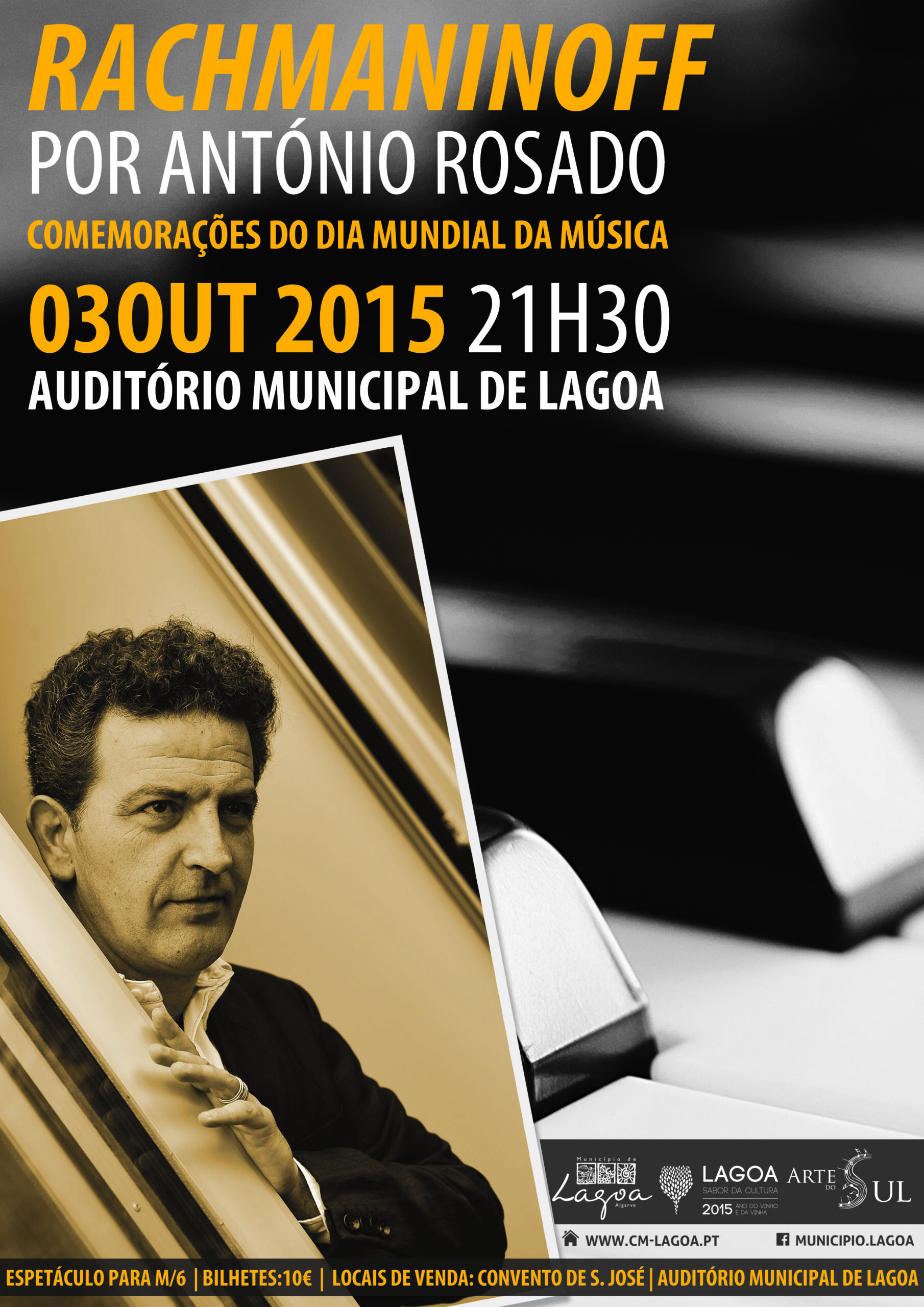 Sul Informação - Pianista António Rosado toca concerto de Rachmaninoff em Lagoa