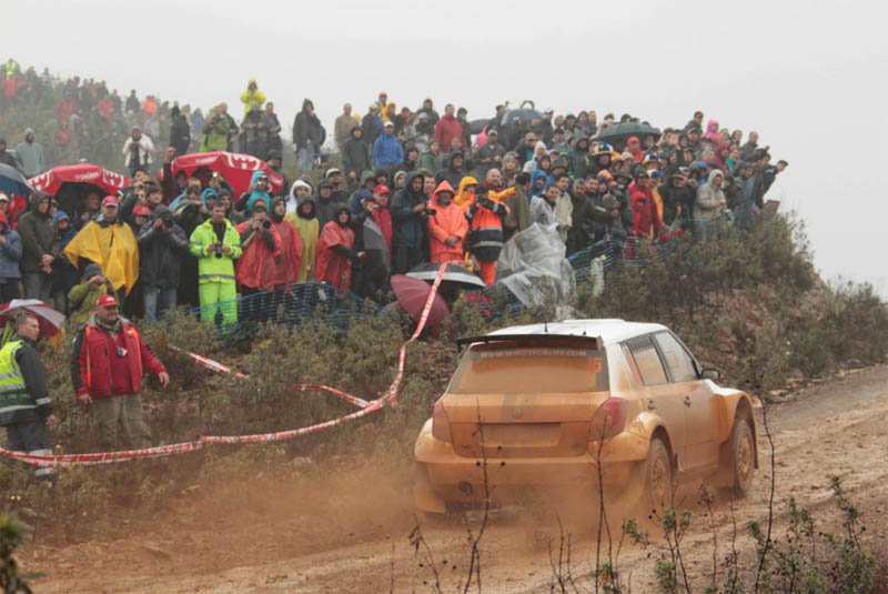 Sul Informação - Classificativas da tarde do Rally de Portugal canceladas por razões de segurança