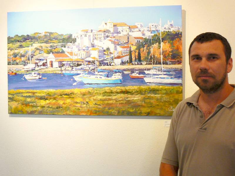 Sul Informação - Pinturas de Roman Markov em exposição na EMARP