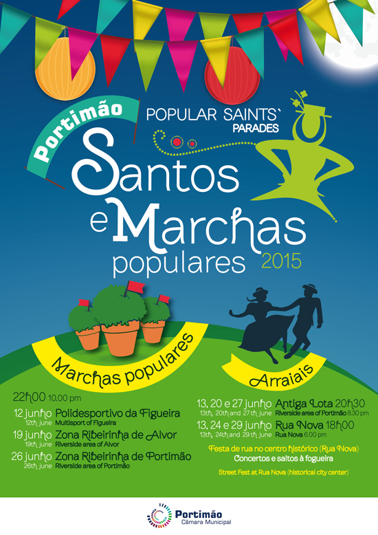 Sul Informação - Santos e Marchas Populares em Portimão com sardinhadas, cheiro a manjerico e saltos à fogueira