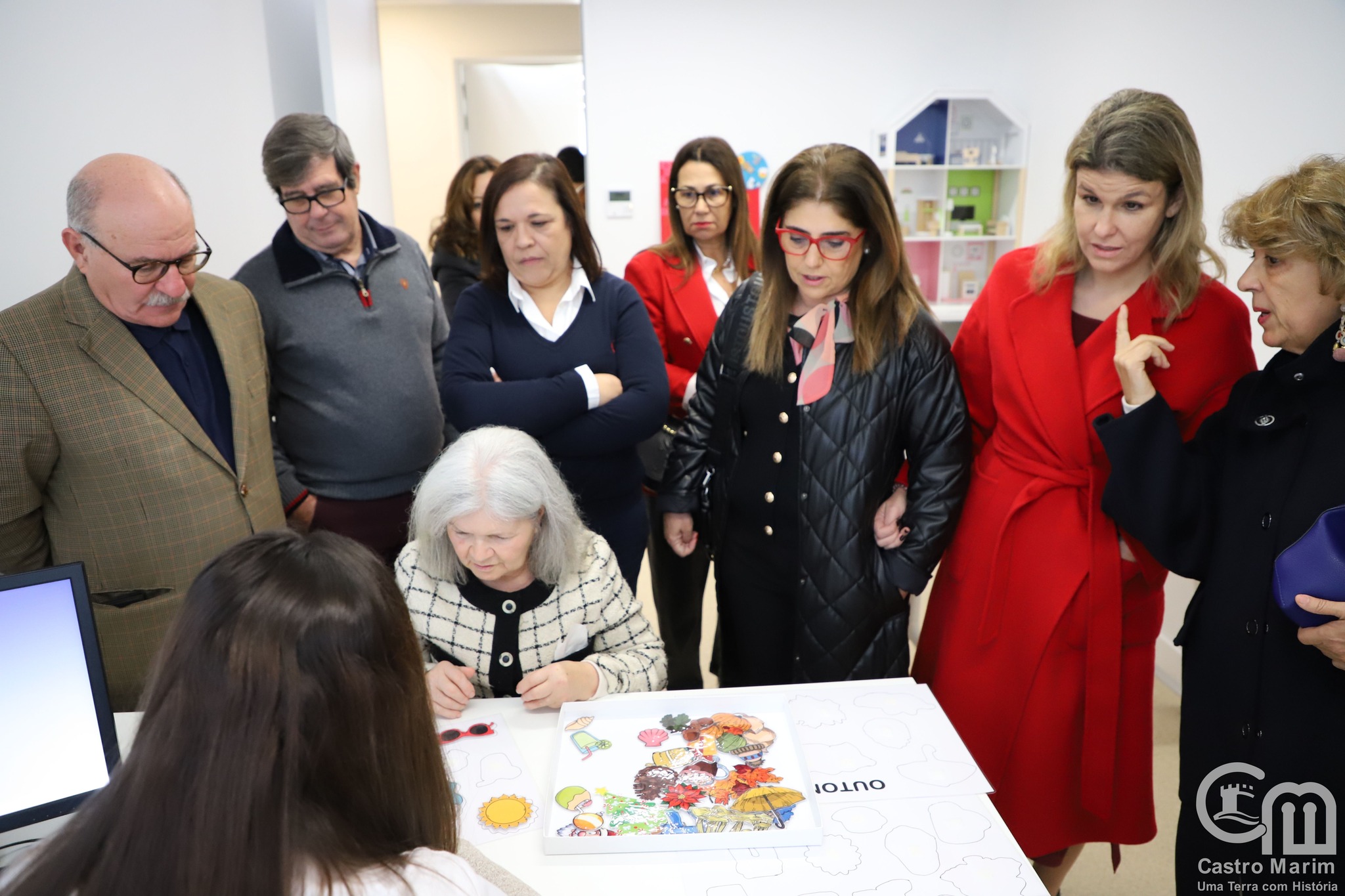 Sul Informação - Secretária de Estado da Inclusão visita Lar de Alzheimer de Castro Marim
