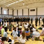Sul Informação - Seleção feminina de Futebol visitou escola de VRSA