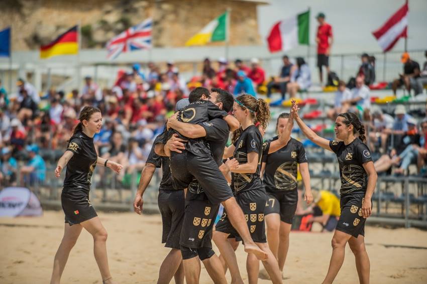 Sul Informação - Portugal entra a ganhar no Campeonato Europeu de Ultimate de Praia (Frisbee)