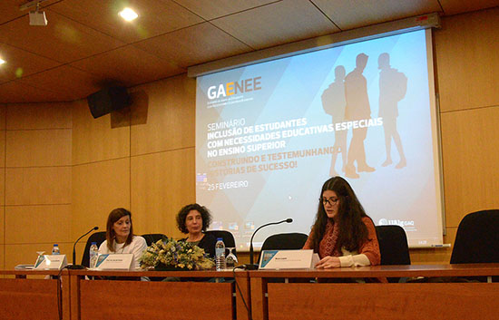 Sul Informação - Inclusão de estudantes com necessidades especiais debatida na UAlg