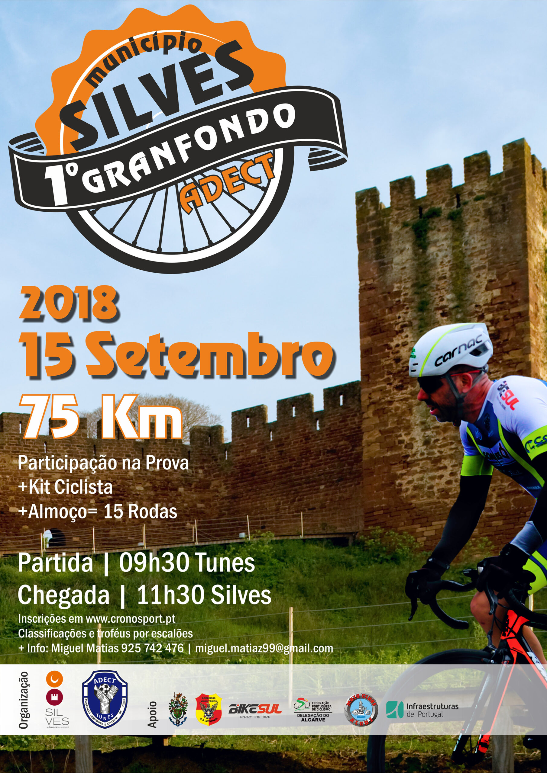 Sul Informação - 1º Granfondo de Silves disputa-se a 15 de Setembro