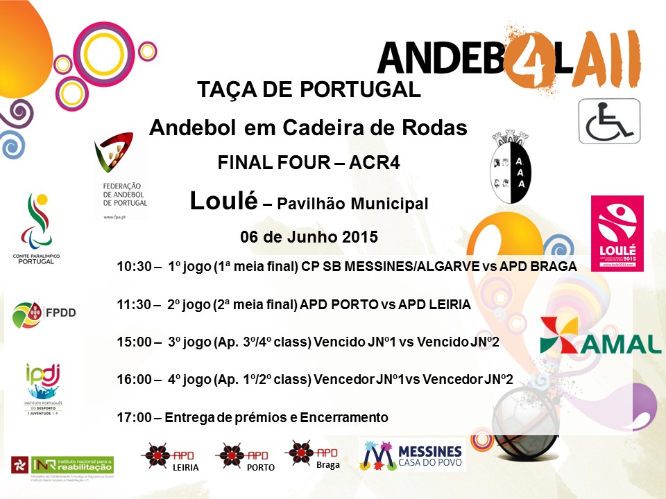 Sul Informação - Final 4 da Taça de Portugal de Andebol em Cadeira de Rodas joga-se em Loulé