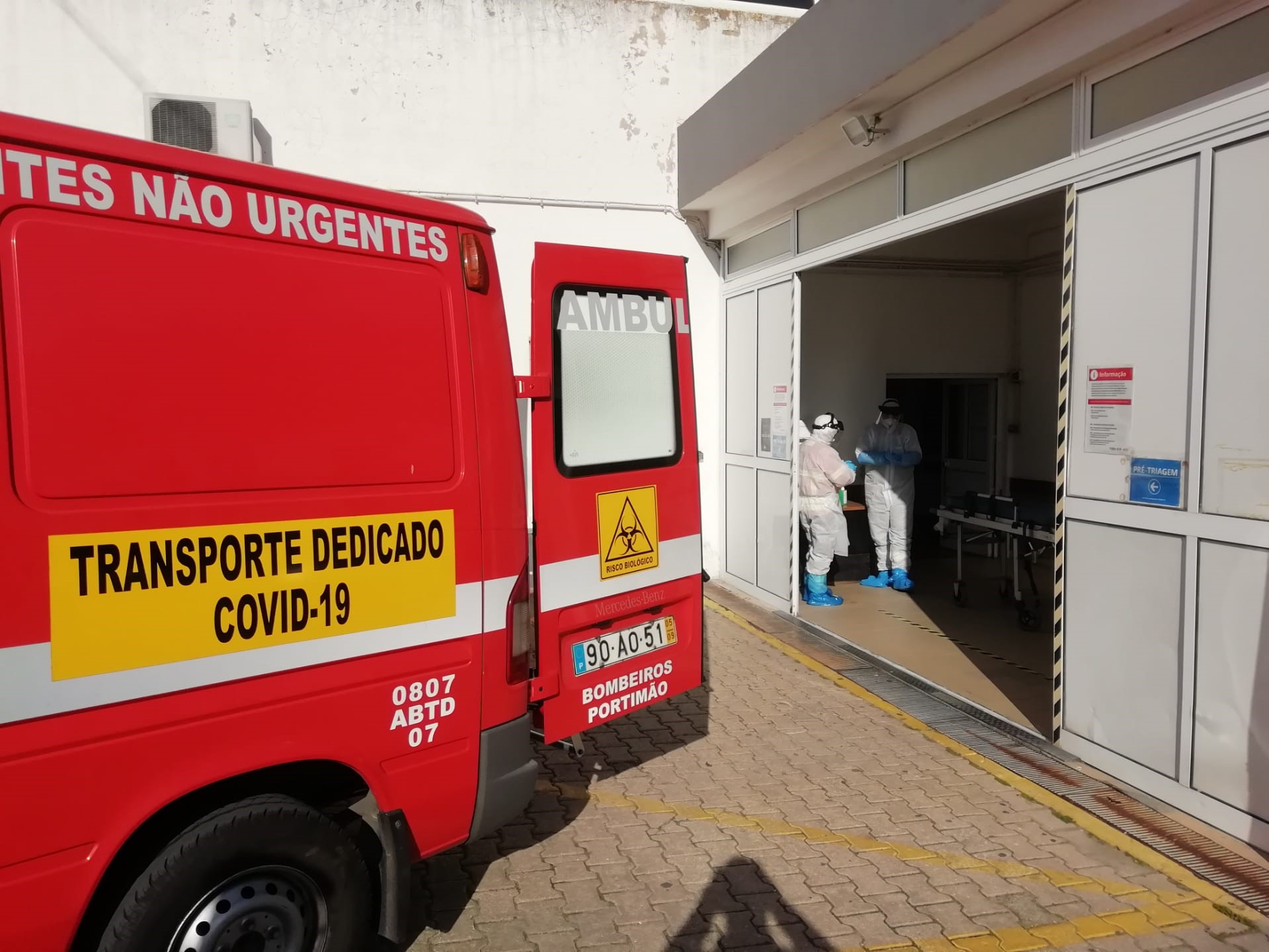 Sul Informação - Vacinação de 66 bombeiros de Portimão contra a Covid-19 começa já na semana que vem
