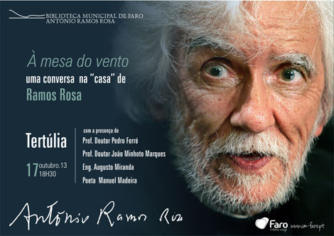 Sul Informação - Ramos Rosa homenageado na “sua” biblioteca no dia em que nasceu
