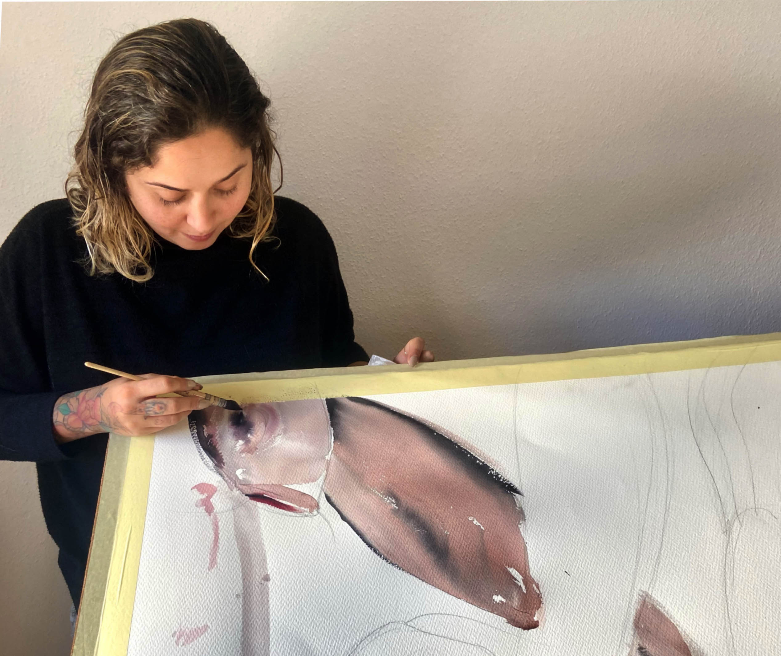 Sul Informação - Thais Moretzshon apresenta «o lado intuitivo da leveza» na Galeria Aderita Artistic Space