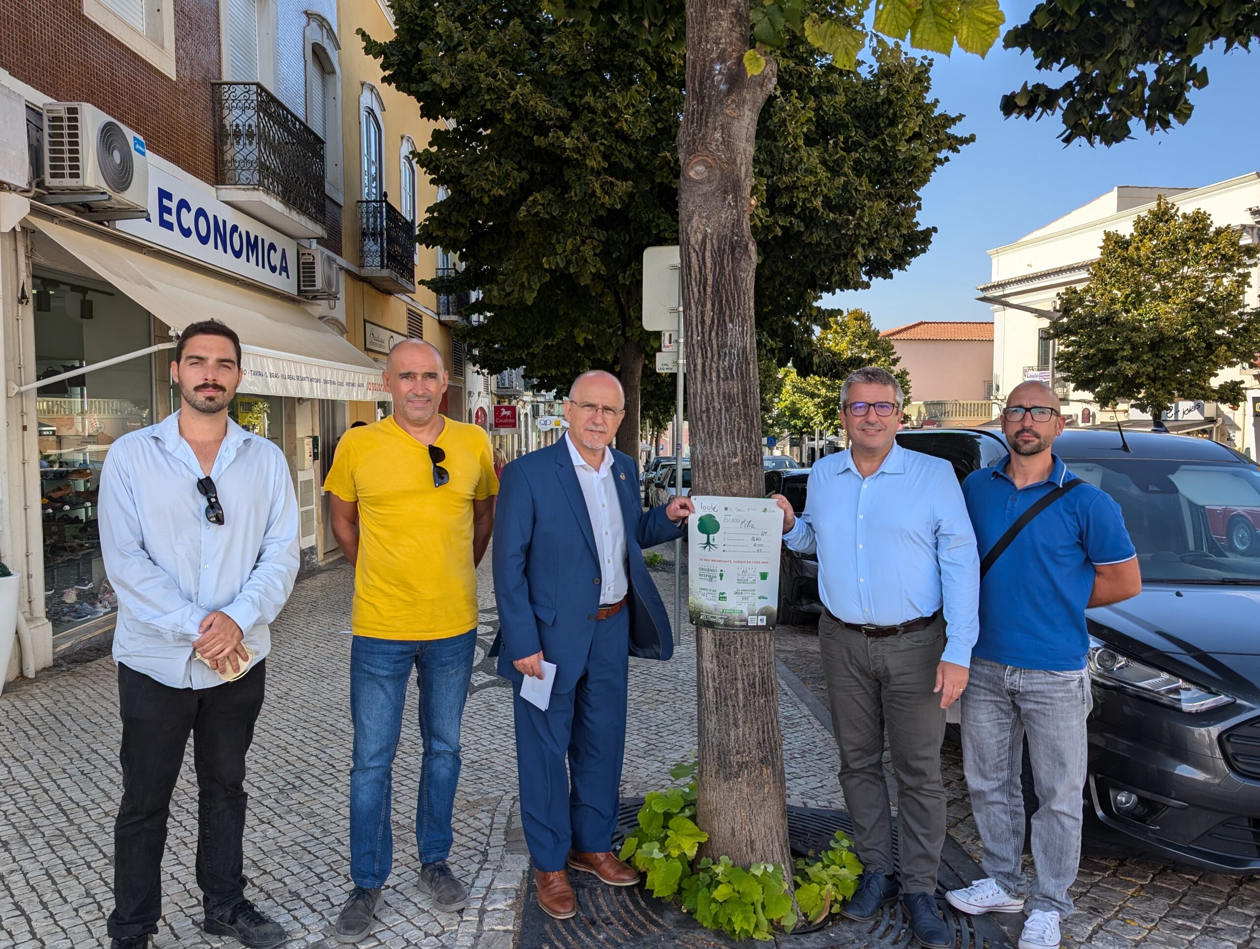 Sul Informação - Projeto europeu põe etiquetas de sustentabilidade em árvores de Loulé