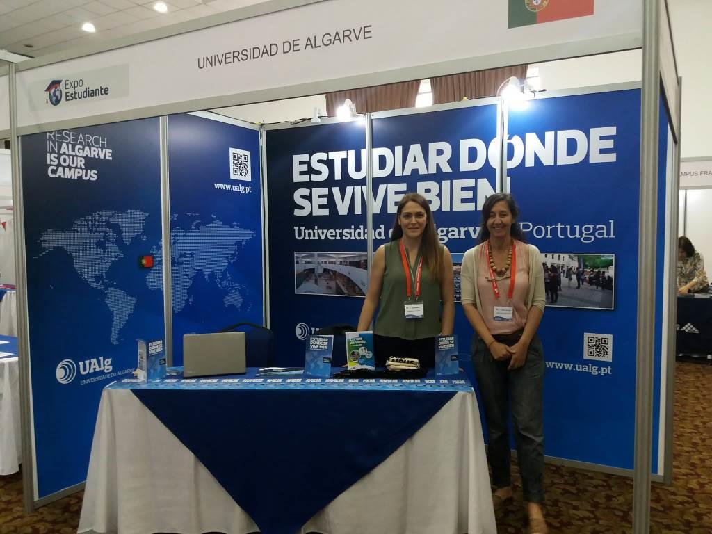 Sul Informação - Unversidade do Algarve está a promover-se em “mega” feira de educação na Colômbia e no Chile