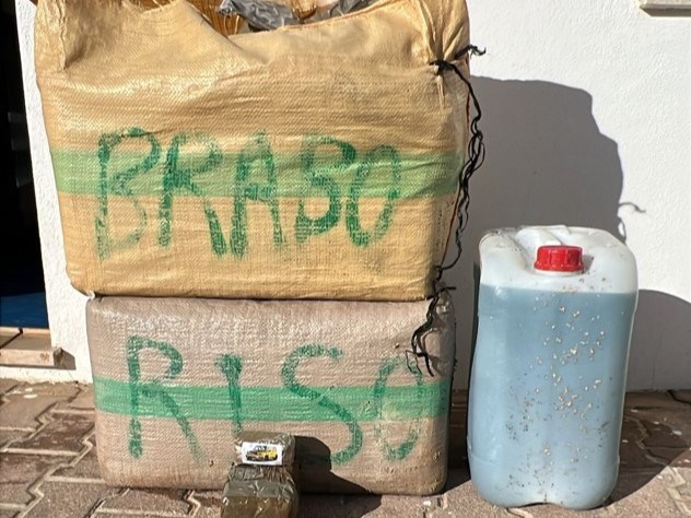 Sul Informação - 93,6 quilos de haxixe apreendidos nos dias 6 e 7 de Janeiro ao longo da costa algarvia