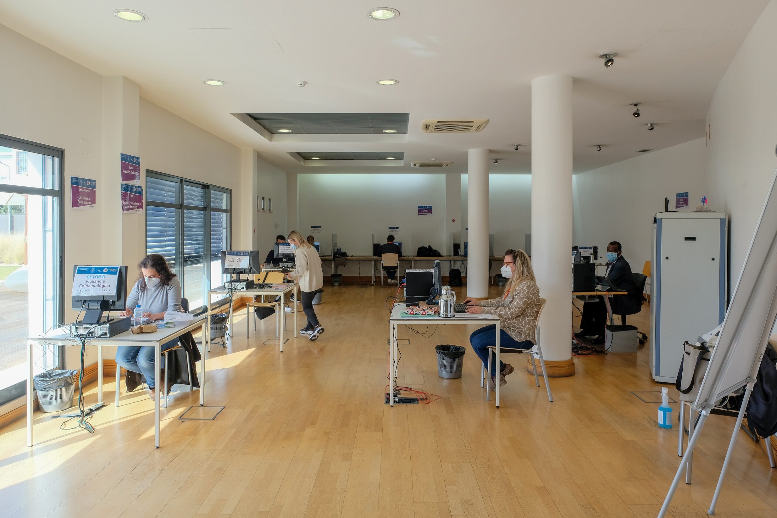 Sul Informação - Loulé transforma ala da Biblioteca em Unidade de Apoio à Saúde Pública
