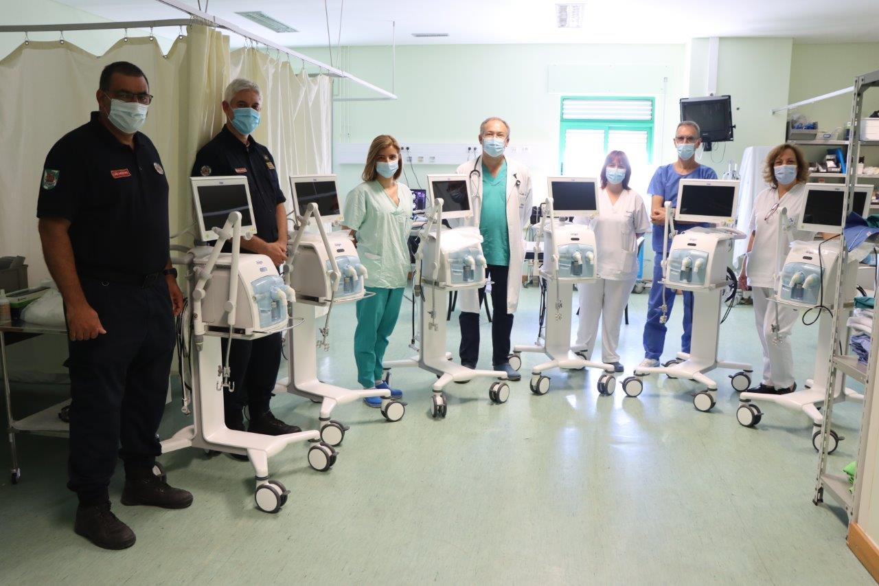 Sul Informação - Câmara de Portimão entrega seis ventiladores «topo de gama» ao Hospital