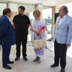 Sul Informação - Mundo de Lídia Jorge na fachada da Biblioteca de Albufeira pela mão de Vhils