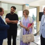 Sul Informação - Mundo de Lídia Jorge na fachada da Biblioteca de Albufeira pela mão de Vhils