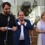Sul Informação - Mundo de Lídia Jorge na fachada da Biblioteca de Albufeira pela mão de Vhils