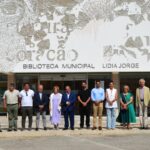 Sul Informação - Mundo de Lídia Jorge na fachada da Biblioteca de Albufeira pela mão de Vhils