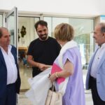 Sul Informação - Mundo de Lídia Jorge na fachada da Biblioteca de Albufeira pela mão de Vhils