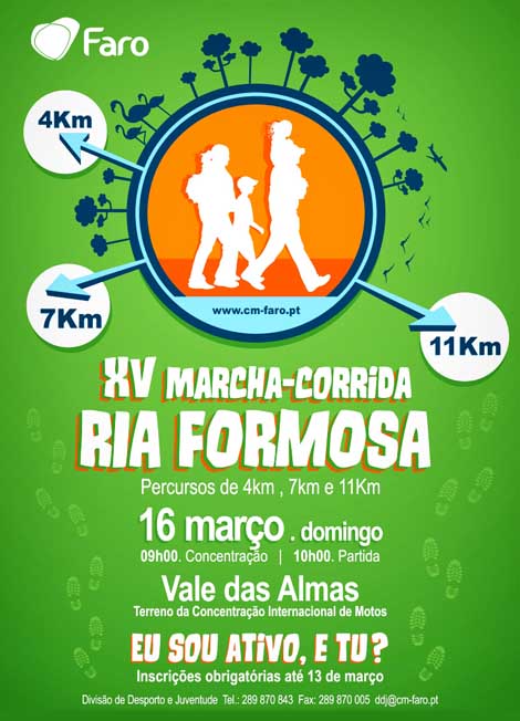 Sul Informação - Desporto e natureza unem-se na Marcha-Corrida da Ria Formosa em Faro