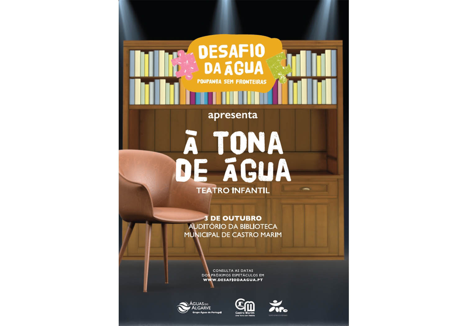 Sul Informação - Teatro infantil «À Tona da Água» sensibiliza crianças para poupar água