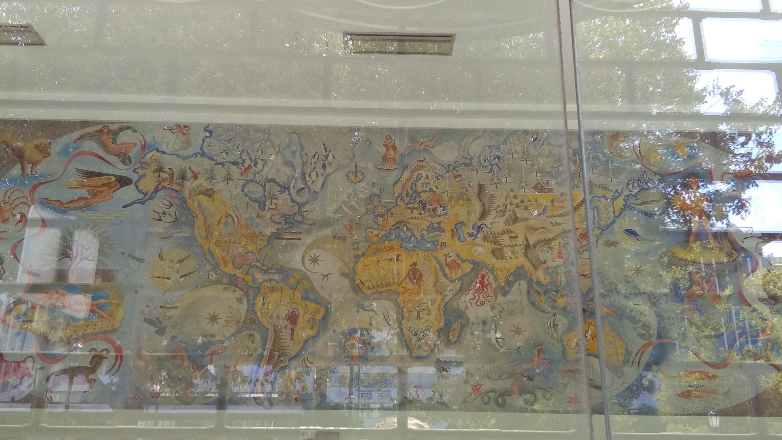 Sul Informação - Universidade de Évora lidera projeto que quer desvendar a arte da pintura mural de Almada Negreiros