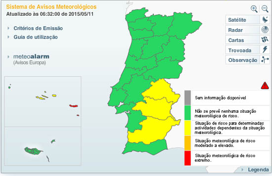 Sul Informação - Três distritos do Alentejo sob Aviso Amarelo por causa do calor