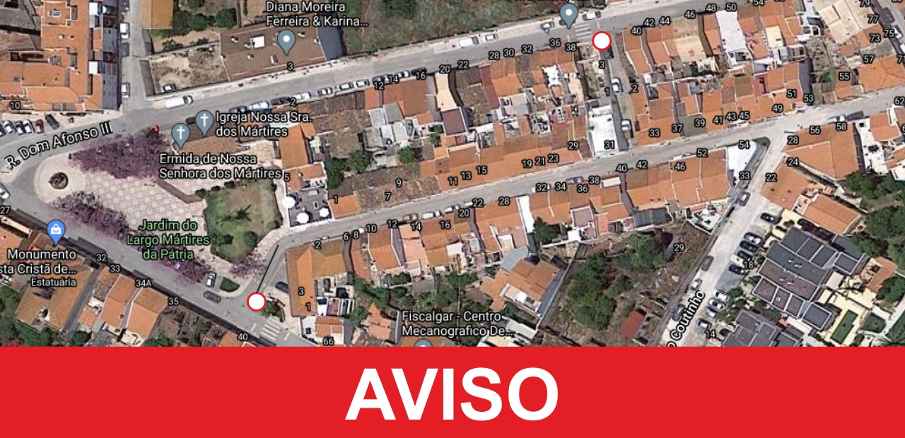 Sul Informação - Rua D. Paio Pires Correia, em Silves, cortada ao trânsito nos dias 21 e 22