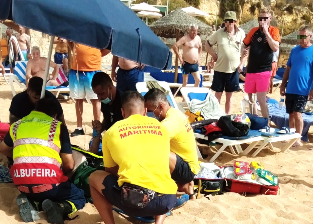 Sul Informação - Britânico sofreu paragem cardiorrespiratória na praia do Peneco
