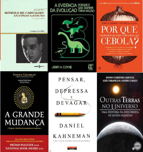 Sul Informação - Carlos Fiolhais sugere alguns livros de ciência para oferecer no Natal