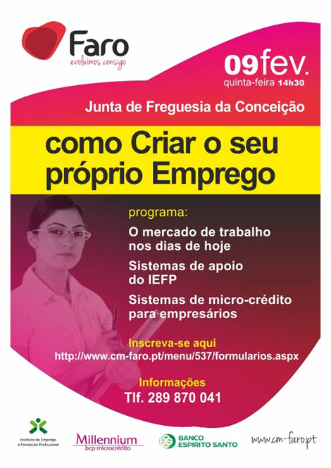 Sul Informação - Junta de Freguesia da Conceição de Faro recebe sessão de estímulo ao empreendedorismo