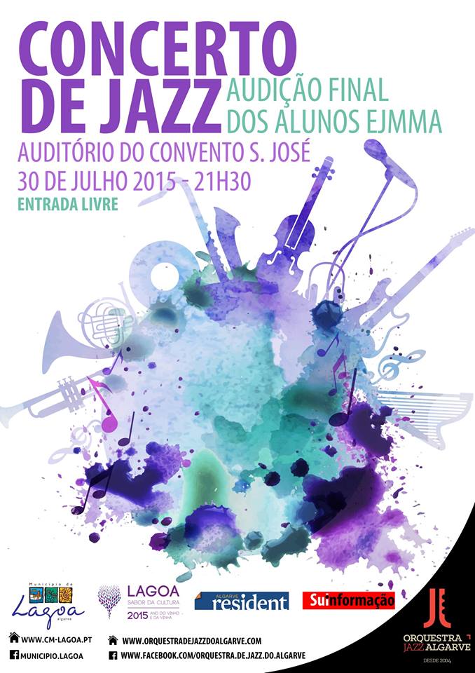 Sul Informação - Alunos da Escola de Jazz dão-se a ouvir em Audição Final em Lagoa