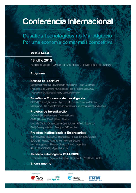 Sul Informação - Faro organiza Conferência Internacional sobre os “Desafios tecnológicos no mar Algarvio”