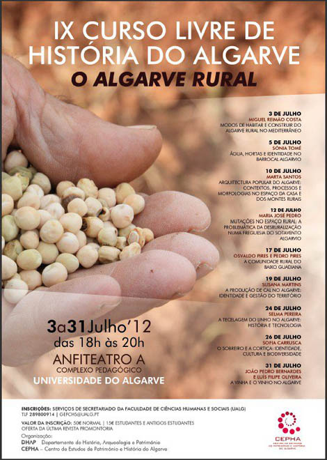 Sul Informação - «Algarve Rural» motiva Curso Livre de História na UAlg