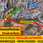 Sul Informação - Obras profundas na Estrada da Rocha obrigam a cortar o trânsito até final de Maio