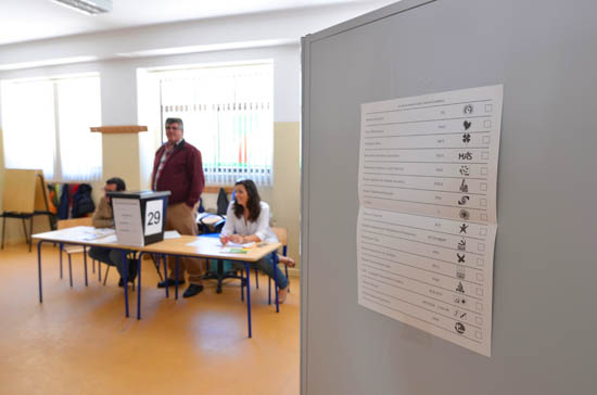 Sul Informação - Europeias: Afluência de votantes às 16h00 um pouco abaixo de 2009