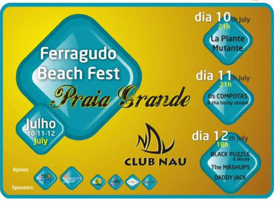 Sul Informação - Ferragudo Beach Fest leva cinco bandas algarvias à Praia Grande
