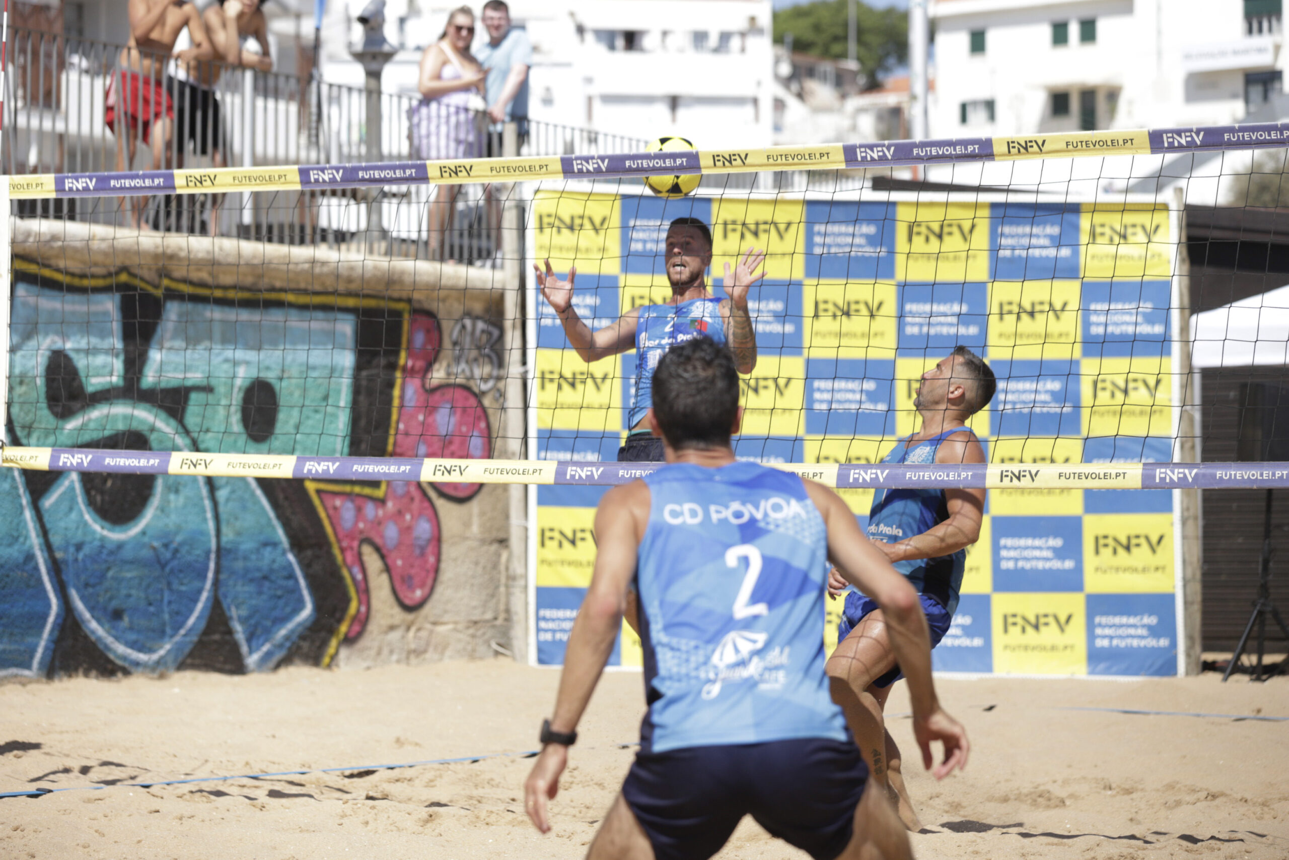 Sul Informação - Dupla poveira Pedro Garrido e Bruno Graça vence etapa do Nacional de futevólei em Albufeira