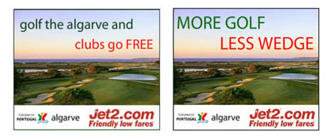 Sul Informação - Associação Turismo do Algarve e Jet2 oferecem transporte gratuito dos sacos de golfe