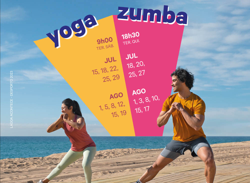 Sul Informação - Lagoa promove aulas de Yoga e Zumba na Praia Grande de Ferragudo