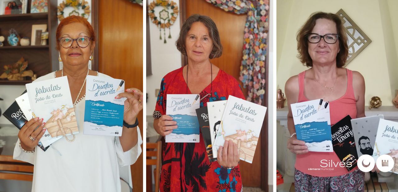 Sul Informação - Maria Fernanda, Maria João e Anatilde ganham concurso Desafios D’Escrita