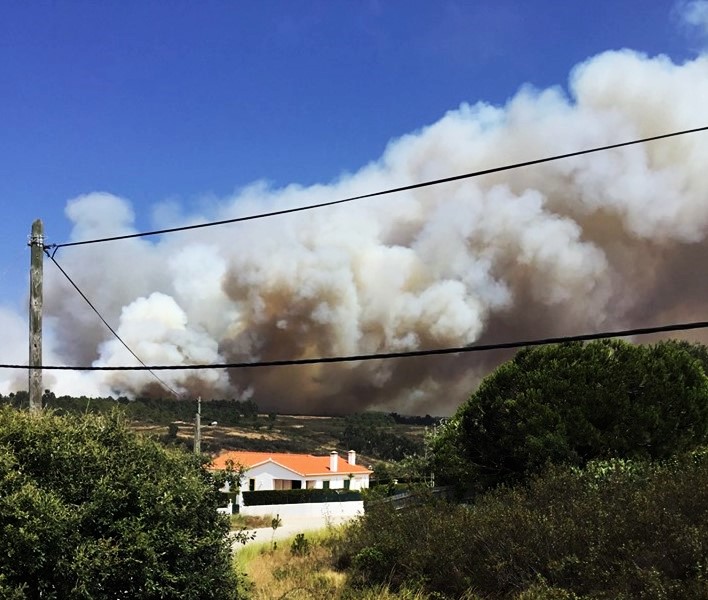 Sul Informação - Uma frente apagada e as outras «a ceder» no incêndio de Aljezur