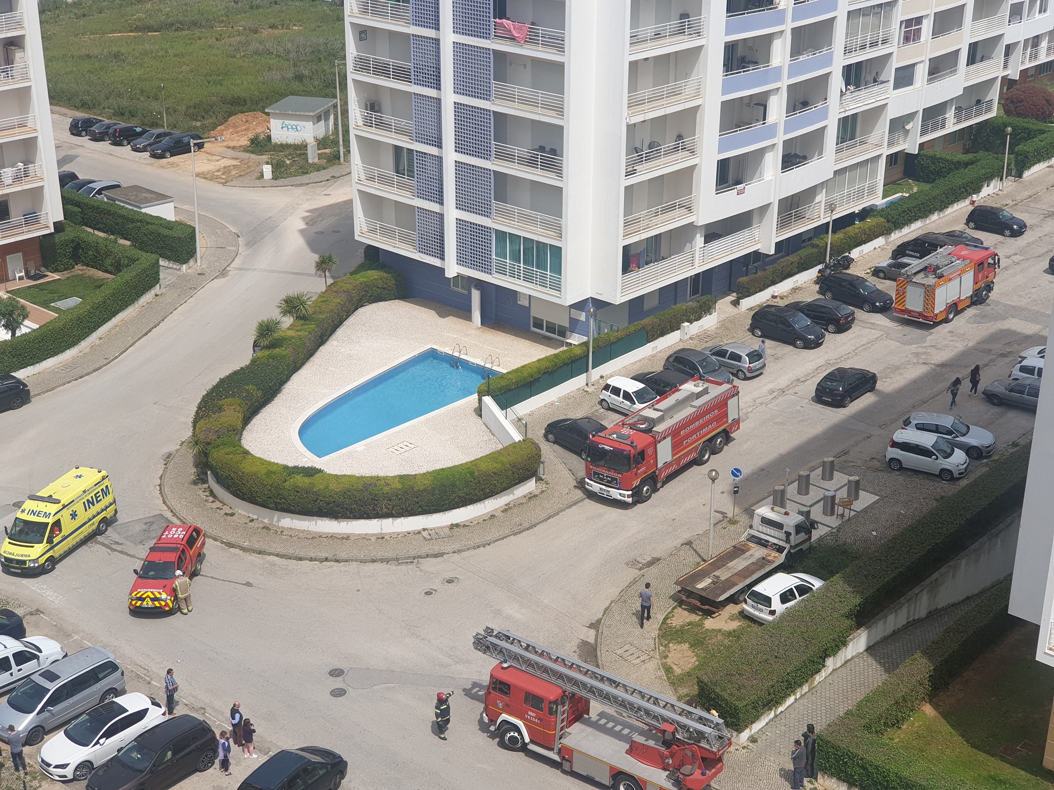 Sul Informação - Incêndio em apartamento de Portimão fere mulher