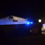 Sul Informação - Incêndio destrói armazém de materiais de construção em Santa Bárbara de Nexe (com fotos)