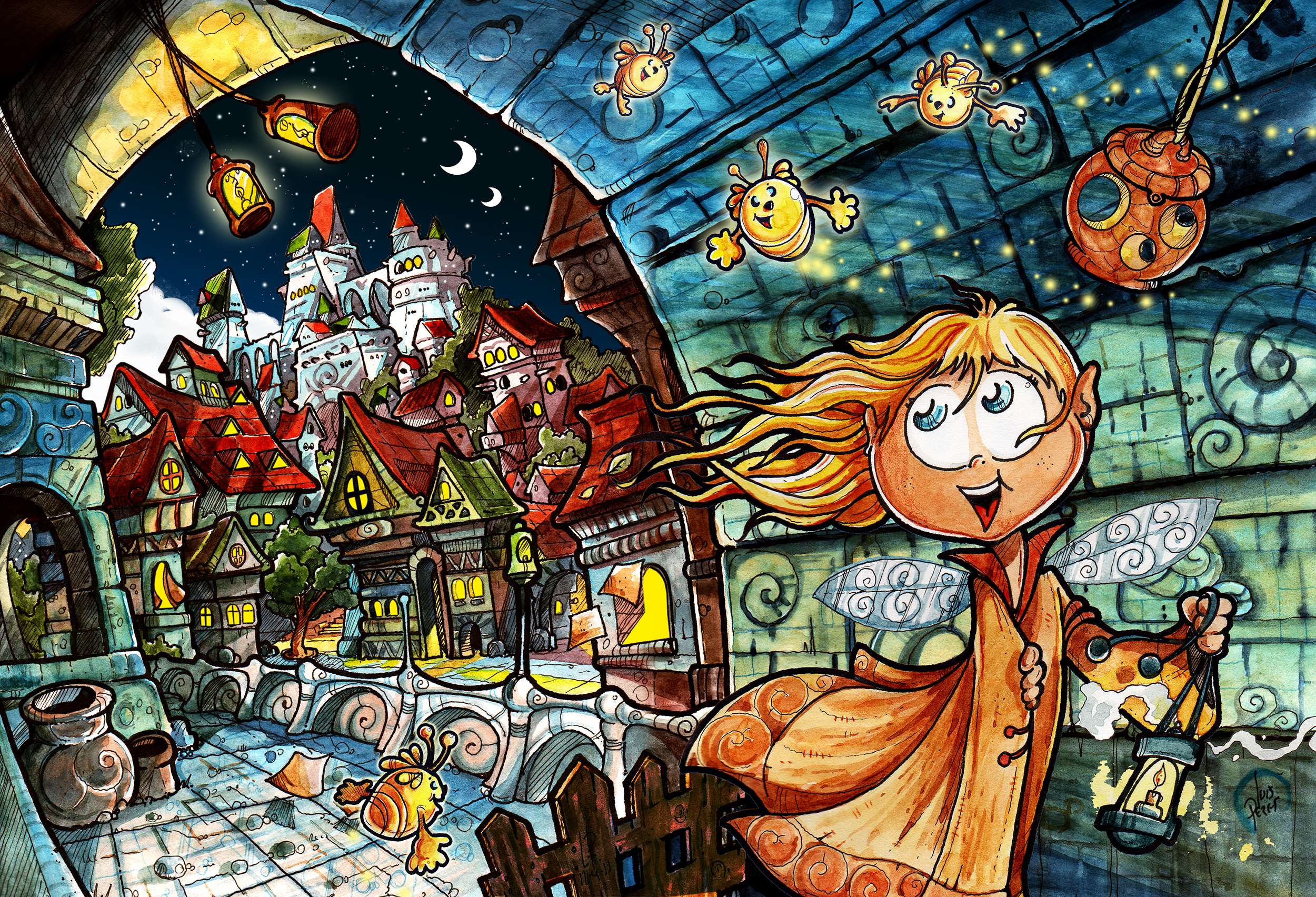 Sul Informação - Artista de Portimão ilustra livros para autores de todo o mundo