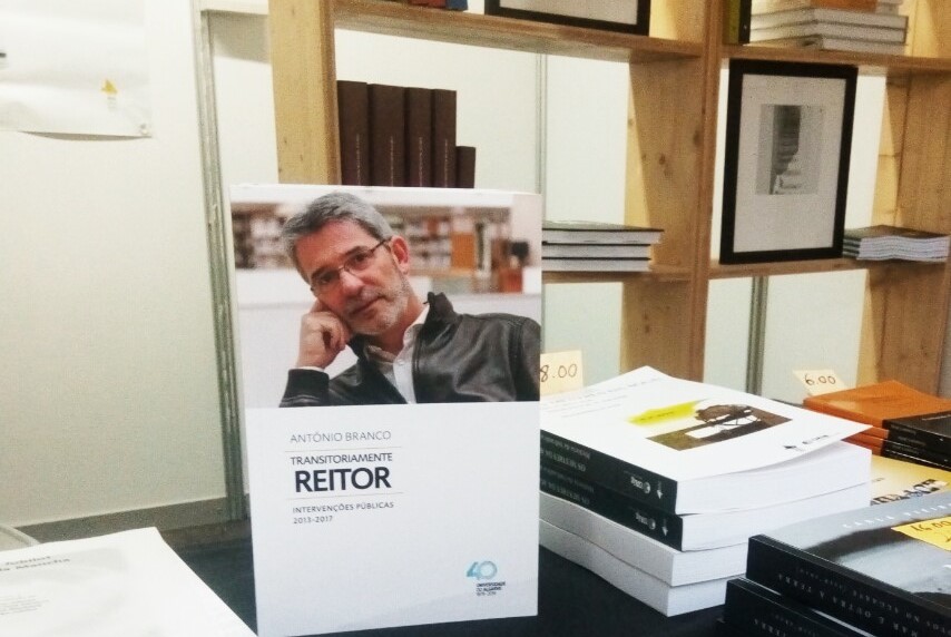 Sul Informação - António Branco lança livro “Transitoriamente reitor. Intervenções públicas 2013-2017”